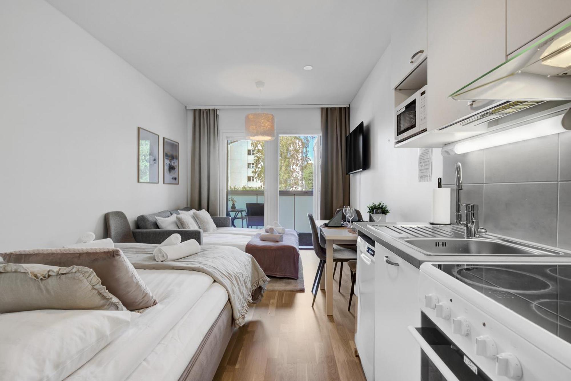 Bellarova Apartments Evakkotie 로바니에미 외부 사진