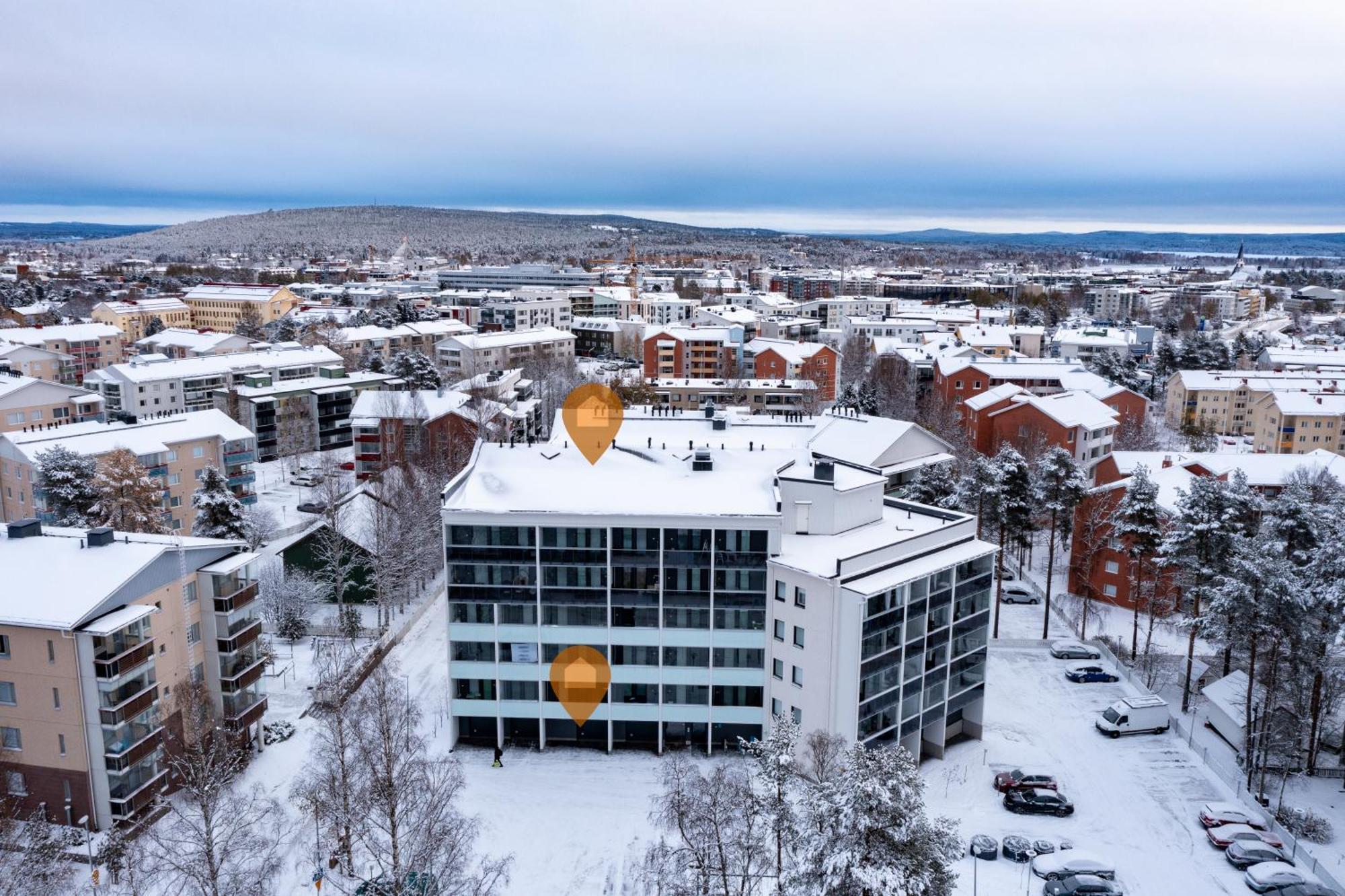 Bellarova Apartments Evakkotie 로바니에미 외부 사진